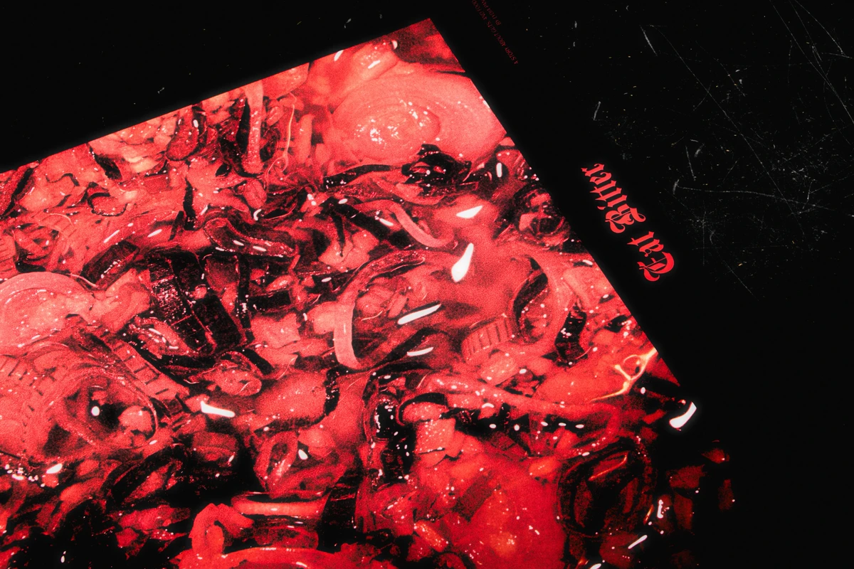Eat Bitter poster at the launch event